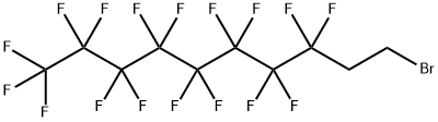 1-ブロモ-1H,1H,2H,2H-パーフルオロデカン 化学構造式