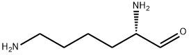(S)-2,6-Diaminohexanal Struktur