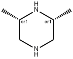 顺式-2,6-二甲基哌嗪 结构式