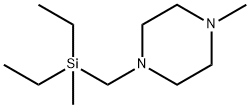Piperazine, 1-[(diethylmethylsilyl)methyl]-4-methyl- (8CI) Struktur