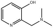2-[(ジメチルアミノ)メチル]ピリジン-3-オール 化学構造式