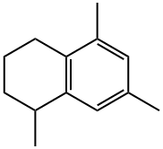 1,2,3,4-Tetrahydro-1,5,7-trimethylnaphthalene 结构式