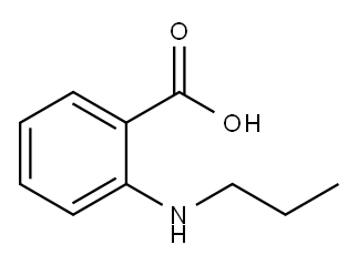 2-(丙氨基)苯甲酸, 21716-81-4, 结构式