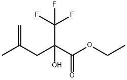 2-羟基-2-(三氟甲基)-4-甲基-4-戊烯酸乙酯 结构式