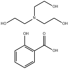 三乙醇胺水杨酸盐, 2174-16-5, 结构式