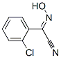 (2-chlorophenyl)(hydroxyimino)acetonitrile Structure