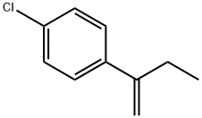 1-クロロ-4-(1-メチレンプロピル)ベンゼン 化学構造式