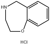 2,3,4,5-TETRAHYDRO-1,4-BENZOXAZEPINE HYDROCHLORIDE Structure