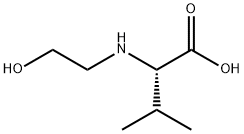 2-hydroxyethylvaline Structure
