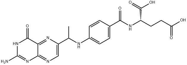 L-Glutamic acid, 9-methylpteroyl- Structure