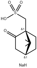Sodium (+)-10-camphorsulfonate Structure