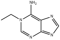 Adenine, 1-ethyl- (7CI,8CI) 结构式