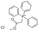 (甲氧基羰基甲基)三苯基氯化鏻, 2181-97-7, 结构式