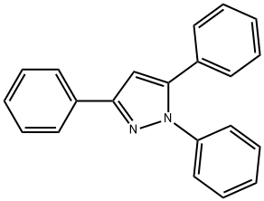 1,3,5-Triphenylpyrazole Structure