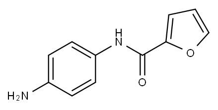 FURAN-2-CARBOXYLIC ACID (4-AMINO-PHENYL)-AMIDE Struktur