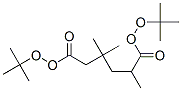 2,4,4-トリメチルヘキサンジペルオキシ酸ビス(1,1-ジメチルエチル) 化学構造式
