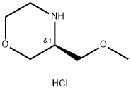 (S)-3-(甲氧基甲基)吗啉, 218594-76-4, 结构式