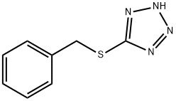 5-苄硫基四氮唑, 21871-47-6, 结构式