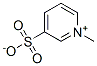 1-メチル-3-スルホナトピリジニウム 化学構造式