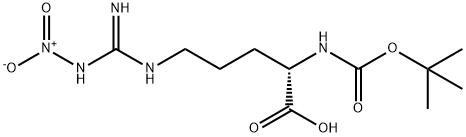 N-Boc-N'-硝基-L-精氨酸 结构式