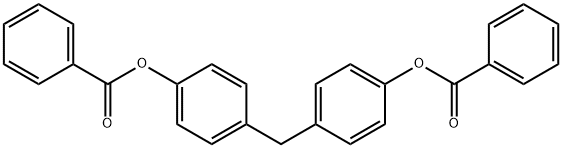 4,4'-Methylenebis(phenol)dibenzoate 结构式