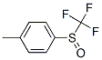 4-Methylphenyl trifluoromethyl sulphoxide Struktur
