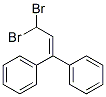 3,3-Dibromo-1,1-diphenyl-1-propene Structure