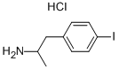 4-IODOAMPHETAMINE HYDROCHLORIDE 结构式