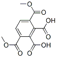 1,2,3,4-ベンゼンテトラカルボン酸1,4-ジメチル 化学構造式