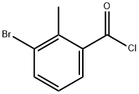 3-BROMO-2-METHYLBENZOYL CHLORIDE 结构式
