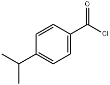 4-异丙基苯甲酰氯 结构式
