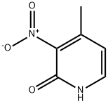 2-Hydroxy-4-methyl-3-nitropyridine Struktur