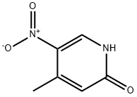 2-ヒドロキシ-4-メチル-5-ニトロピリジン 化学構造式