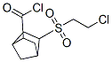 5-[(2-CHLOROETHYL)SULPHONYL]BICYCLO[2.2.1]HEPTANE-2-CARBONYL CHLORIDE, 21912-24-3, 结构式