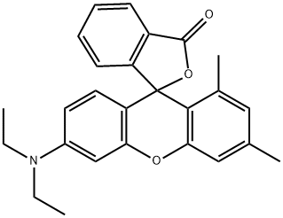 6'-(ジエチルアミノ)-1',3'-ジメチルフルオラン 化学構造式
