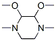 Piperazine, 2,3-dimethoxy-1,4-dimethyl- (8CI,9CI) Structure
