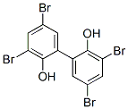 4,4',6,6'-テトラクロロ-2,2'-ビフェノール 化学構造式