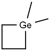 1,1-Dimethyl-1-germacyclobutane Struktur