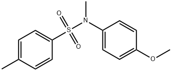 N,4-Dimethyl-N-(4-methoxyphenyl)benzenesulfonamide Structure