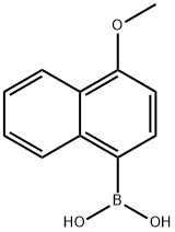 4-METHOXYNAPHTHALENE-1-BORONIC ACID Struktur