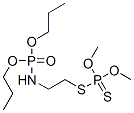 ホスホロジチオ酸S-[2-(ジプロポキシホスフィニルアミノ)エチル]O,O-ジメチル 化学構造式