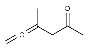 4,5-Hexadien-2-one, 4-methyl- (7CI,8CI,9CI) 结构式