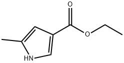 2-甲基-4-甲酸吡咯乙酯, 2199-50-0, 结构式