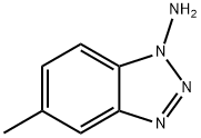 1-Amino-5-methyl-1H-benzotriazole 结构式