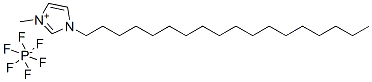 1-十八烷基-3- 甲基味唑六氟磷酸盐 结构式
