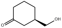 3-(ヒドロキシメチル)シクロヘキサノン 化学構造式