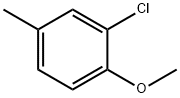 3-CHLORO-4-METHOXYTOLUENE Structure