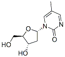 2(1H)-Pyrimidinone, 1-(2-deoxy-beta-D-erythro-pentofuranosyl)-5-methyl - Structure