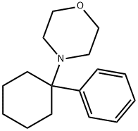 1-(1-phenylcyclohexyl)morpholine Structure