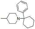 1-(1-phenylcyclohexyl)-4-methylpiperidine Structure